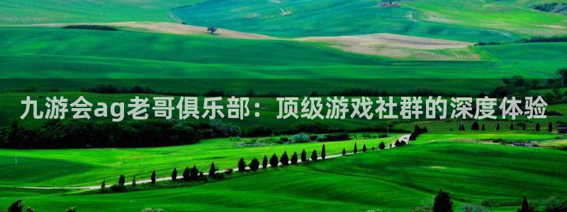 耀世娱乐平台：九游会ag老哥俱乐部：顶级游戏社群的深度体验