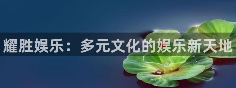 耀世娱乐3注册：耀胜娱乐：多元文化的娱乐新天地